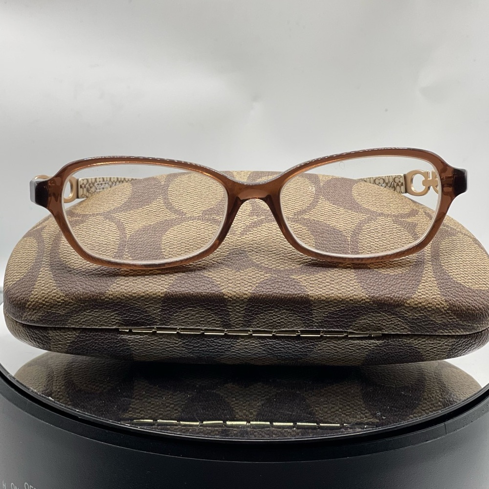 Authentic Coach Vanessa Glasses HC 6017 with Coach  Lined Eyeglass Case